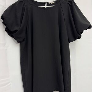 Elegant Black Women's Top